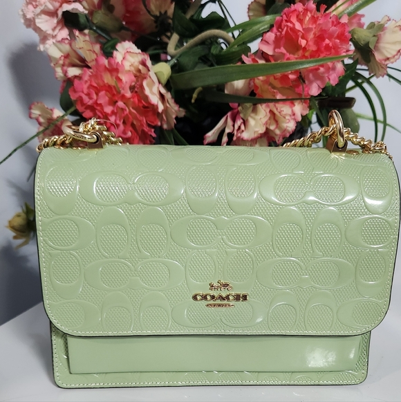 Coach Klare Signature Leather Shoulder Bag - Picture 3 of 6